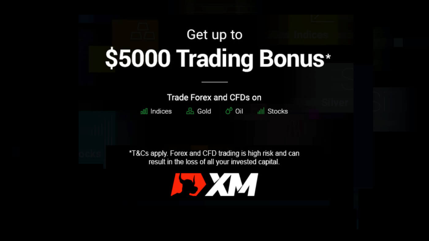 XM 20% bonusa na depozit - do 5000 USD