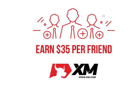 Programa „XM Refer a Friend“ – iki 35 USD vienam draugui