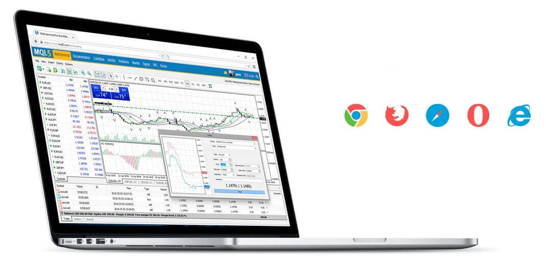 Hvordan logge inn på XM MT5 WebTrader