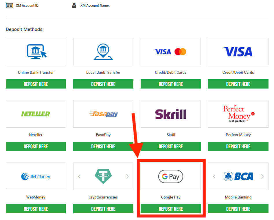 Як депозити гроші на XM Індонезія Як депозити гроші на XM Індонезія
