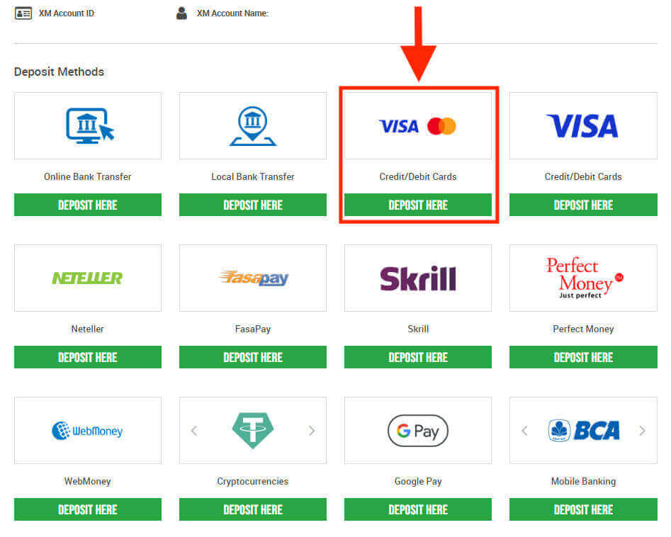 Як депозити гроші на XM Індонезія Як депозити гроші на XM Індонезія