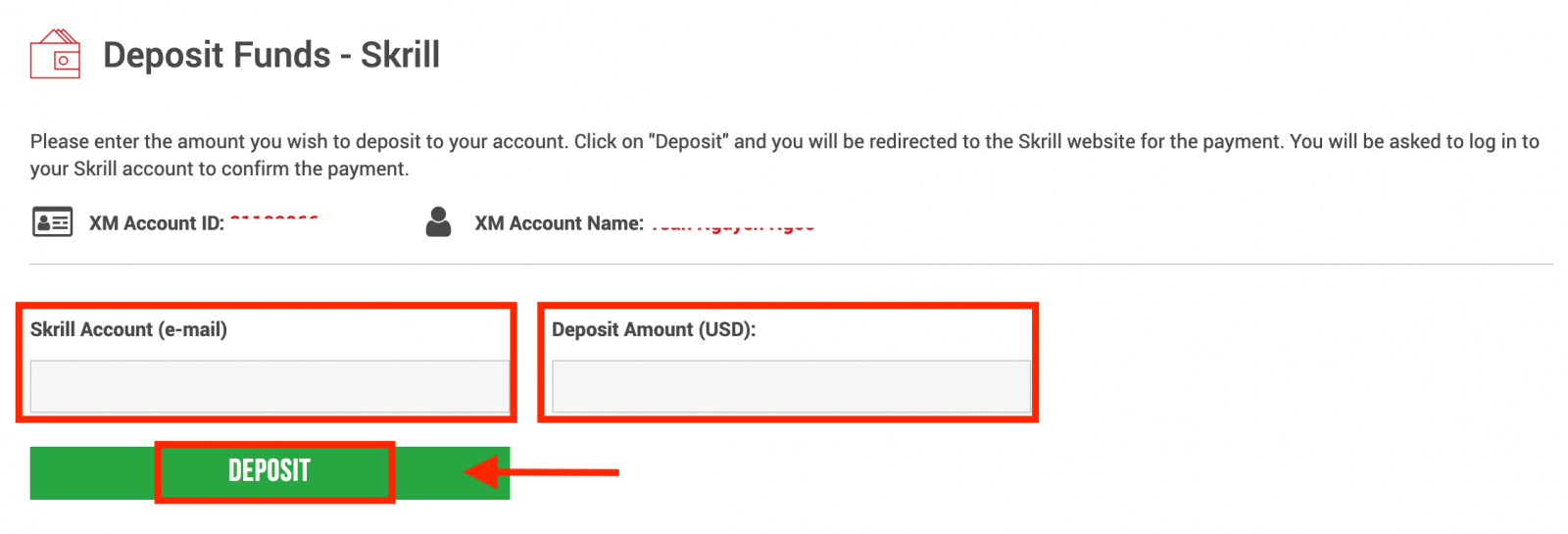 How to Deposit Money on XM How to Deposit Money on XM