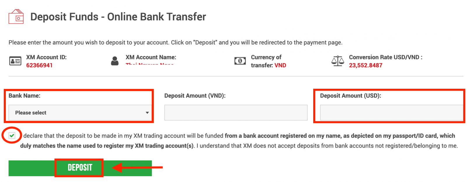 How to Deposit Money on XM How to Deposit Money on XM