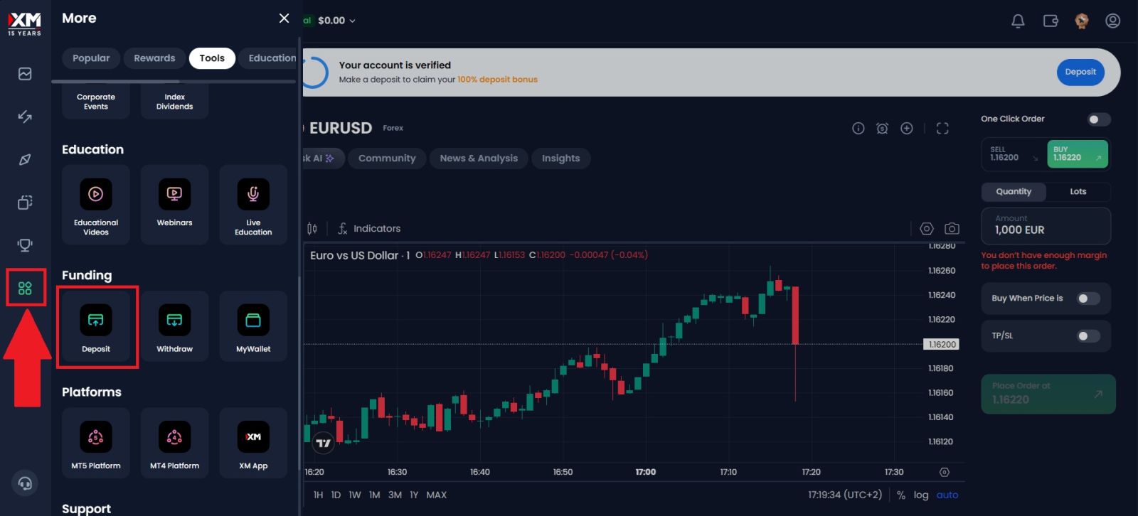 Jinsi ya Kuweka Pesa kwenye XM mnamo 2026: Njia za Amana, Ada na Wakati wa Usindikaji