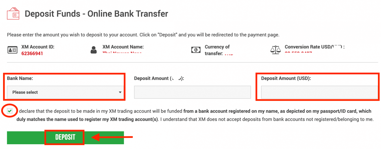 How to Deposit Money on XM Malaysia How to Deposit Money on XM Malaysia
