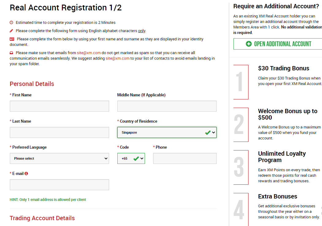 XM Deposit Trading Bonus - $30 XM Deposit Trading Bonus - $30